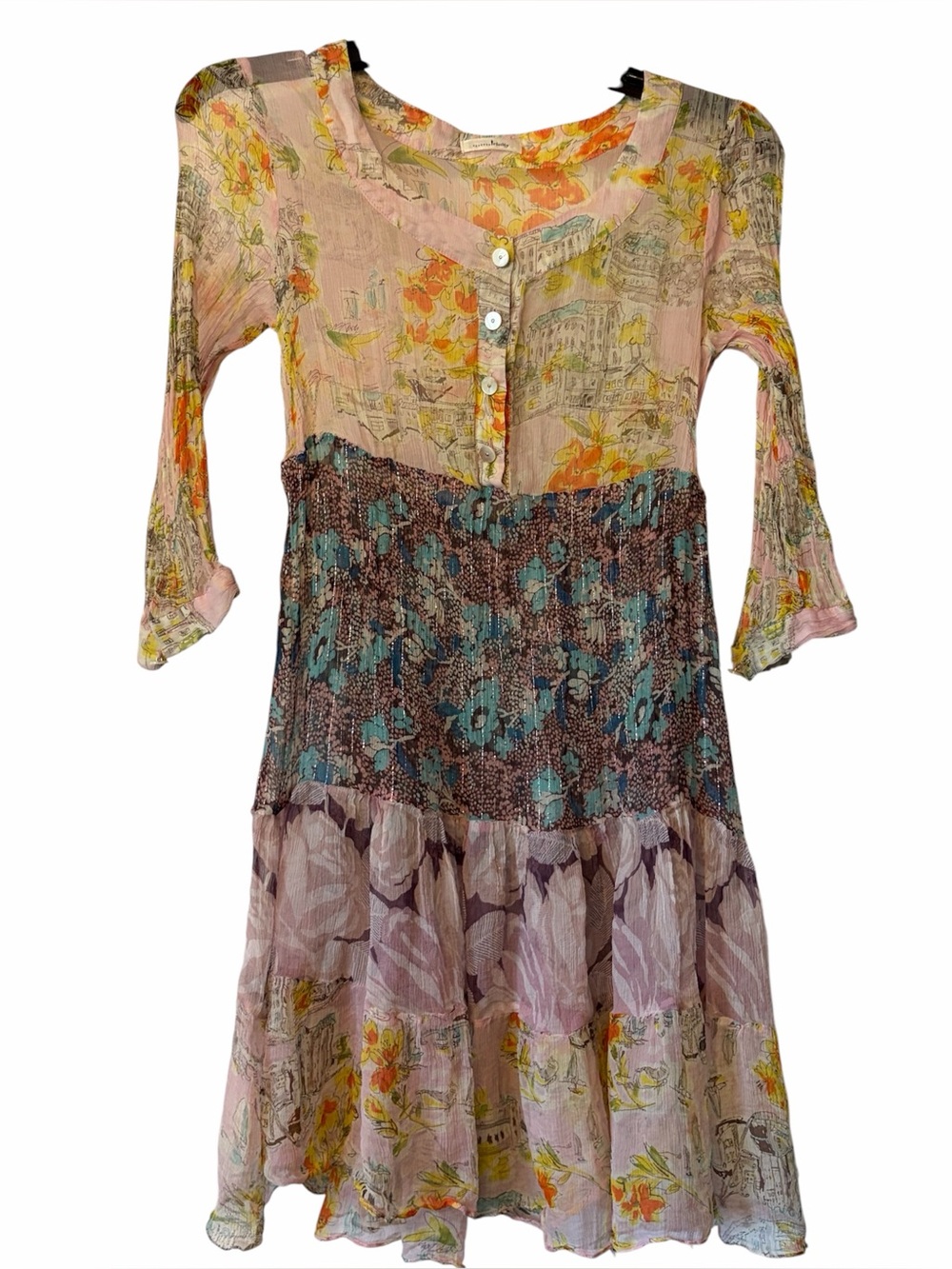 Trinity silk dress
